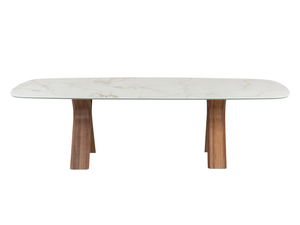 STILL - Rectangular porcelain stoneware table _ Tonin Casa